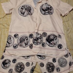 Dolce & Gabbana Cream Mesh Detail Garment